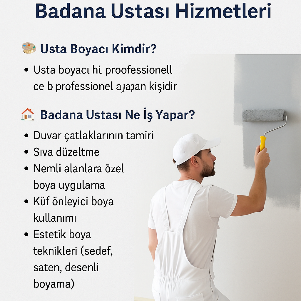İstanbul Boya Badana Hizmeti